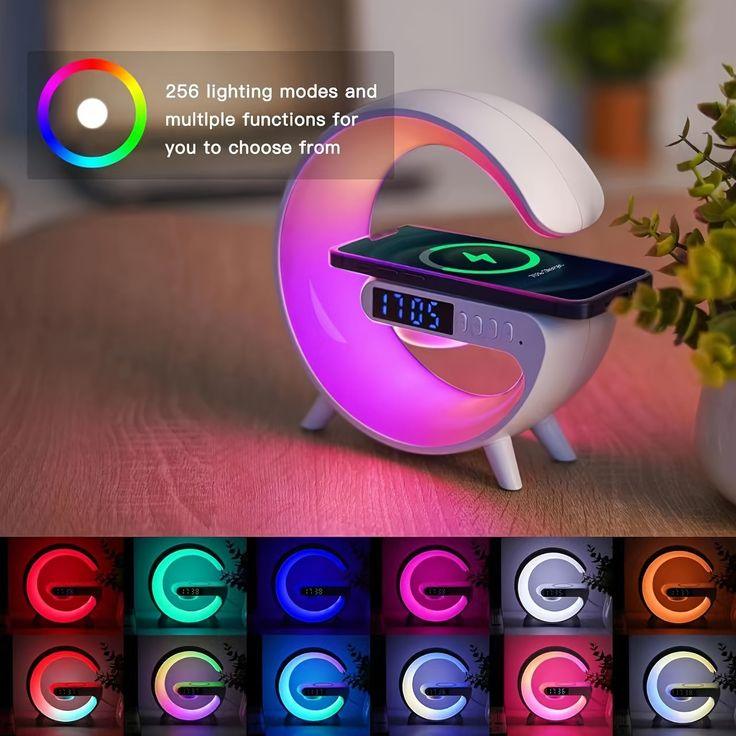 Led Wireless Charger Speaker