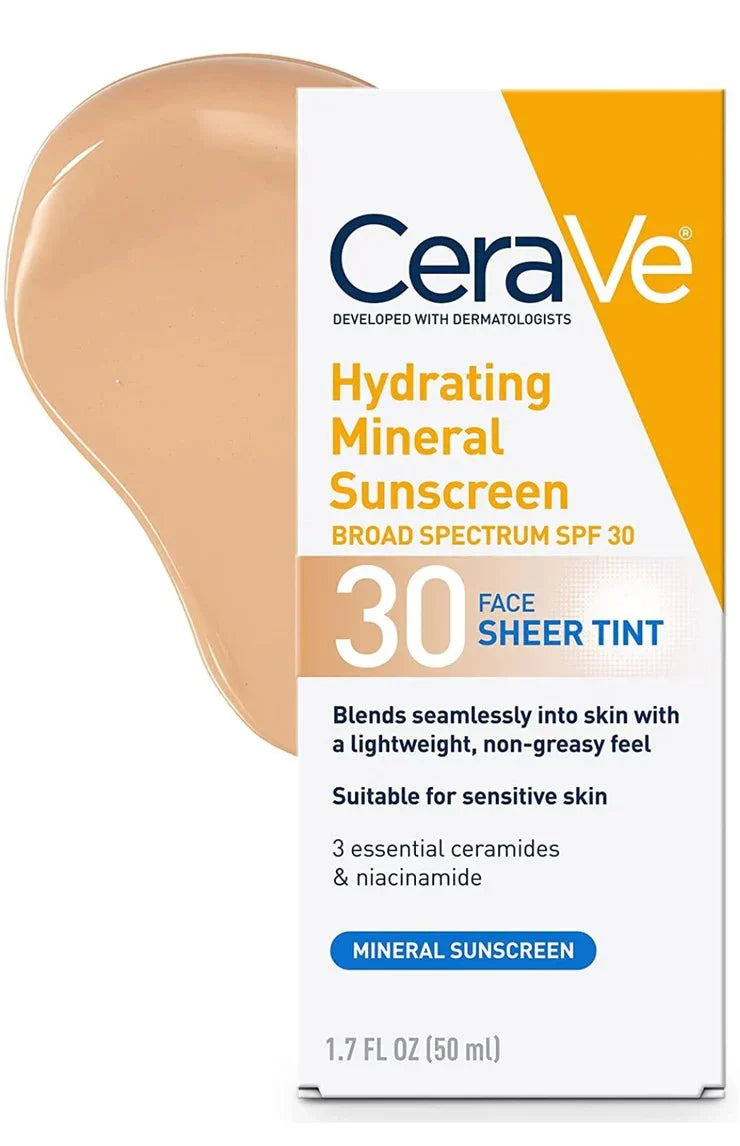 Hydrating Mineral Sunscreen SPF 30 Face Sheer Tint (Original)